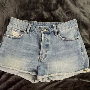 Denim Blue Women's Shorts